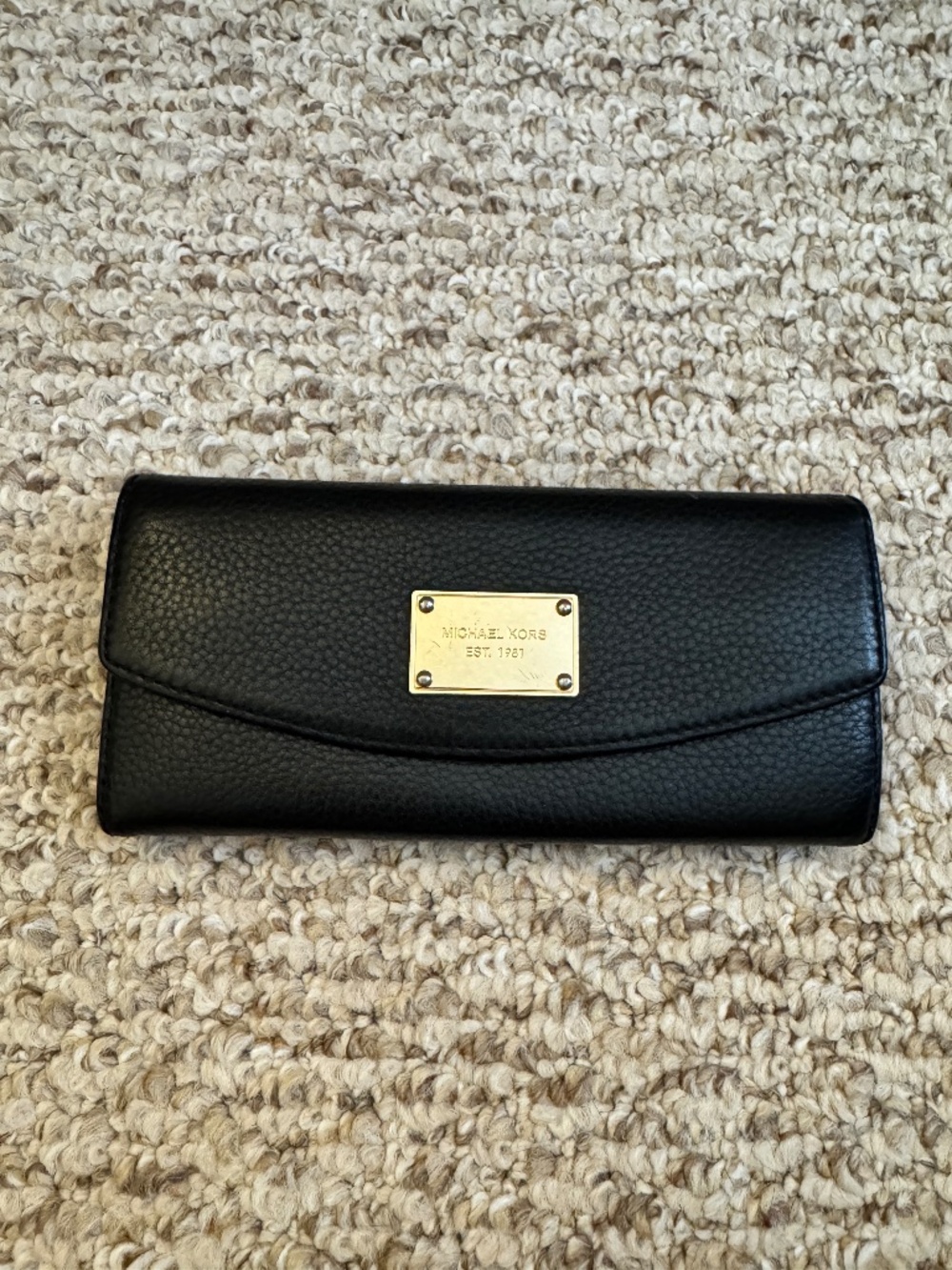 Michael Kors Leather Long Wallet